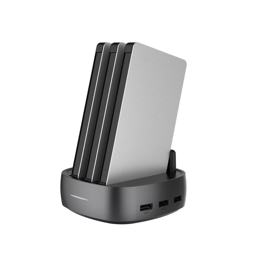3 Multi Charging 8000 mAh Power Banks with Wireless Charging Docking Station - CHARGit Store