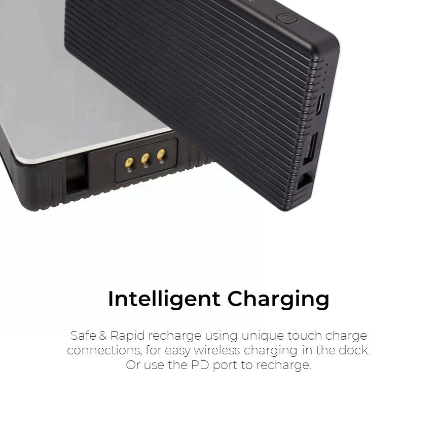 3 Multi Charging 8000 mAh Power Banks with Wireless Charging Docking Station - CHARGit Store