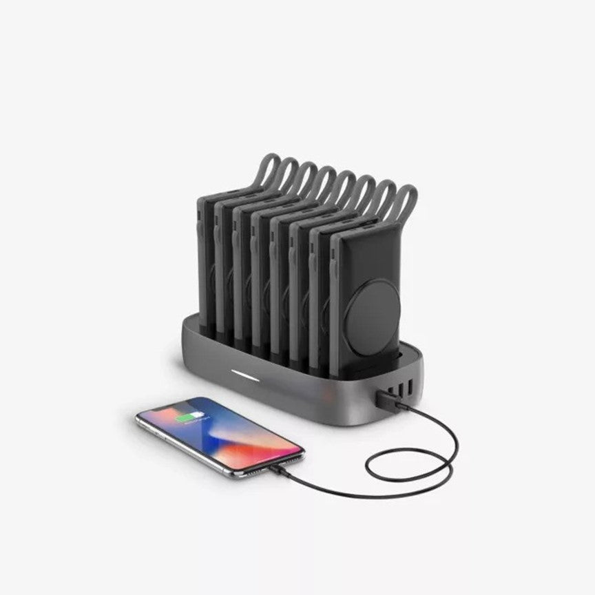 8 Qi MagSafe 10000mAh Power Banks with Touch Charge Docking Station - CHARGit Store