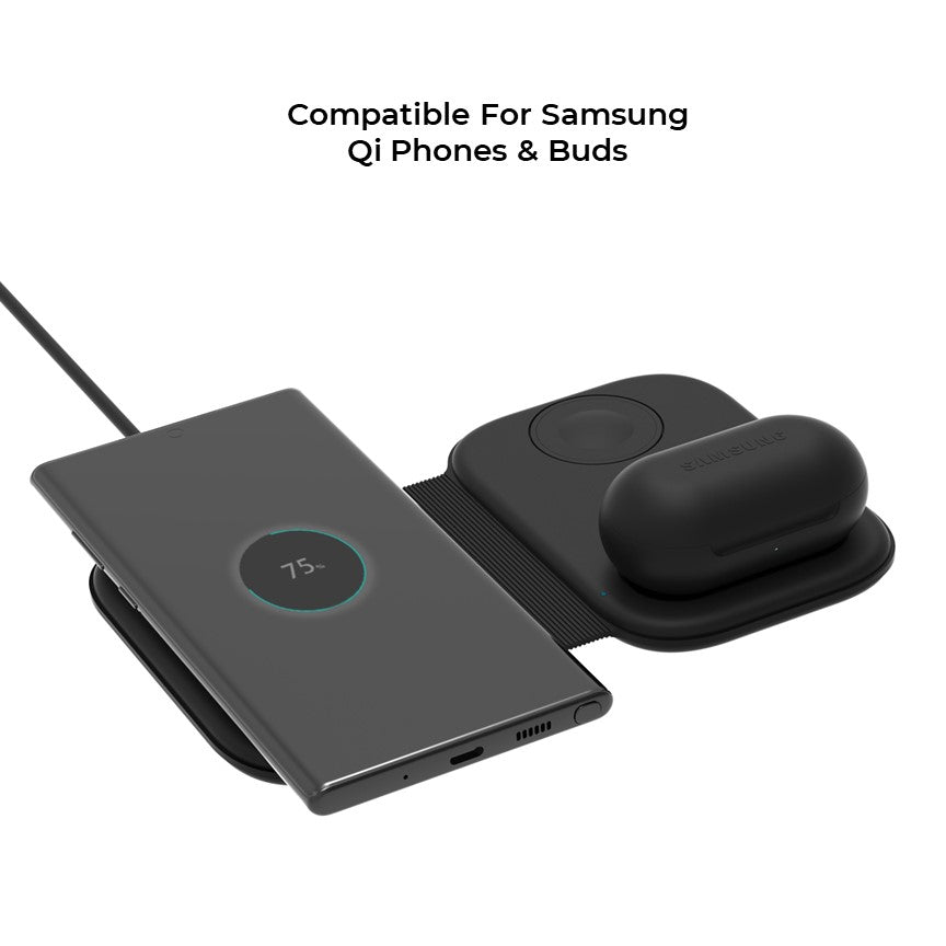 Apple Compact Deluxe Trio Qi MagSafe Wireless Multi Charger - CHARGit Store