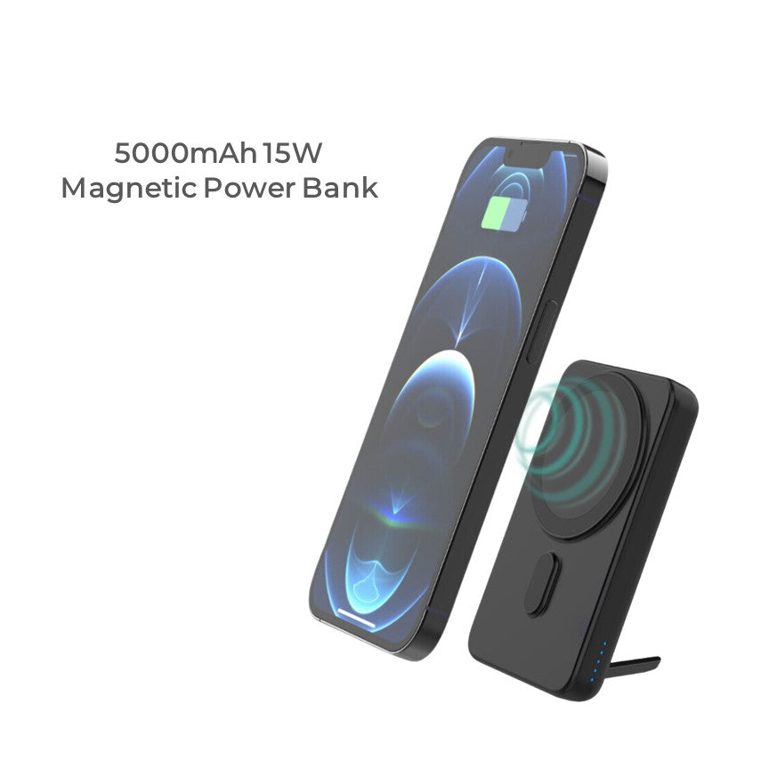 Apple Qi Magsafe Foldable Wireless Multi Charger With Removable Power Bank - CHARGit Store