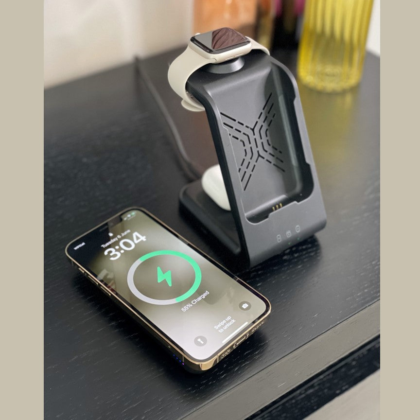 Apple Magsafe PowerHub Pro Multi Charger with Removable Power Bank - CHARGit Store