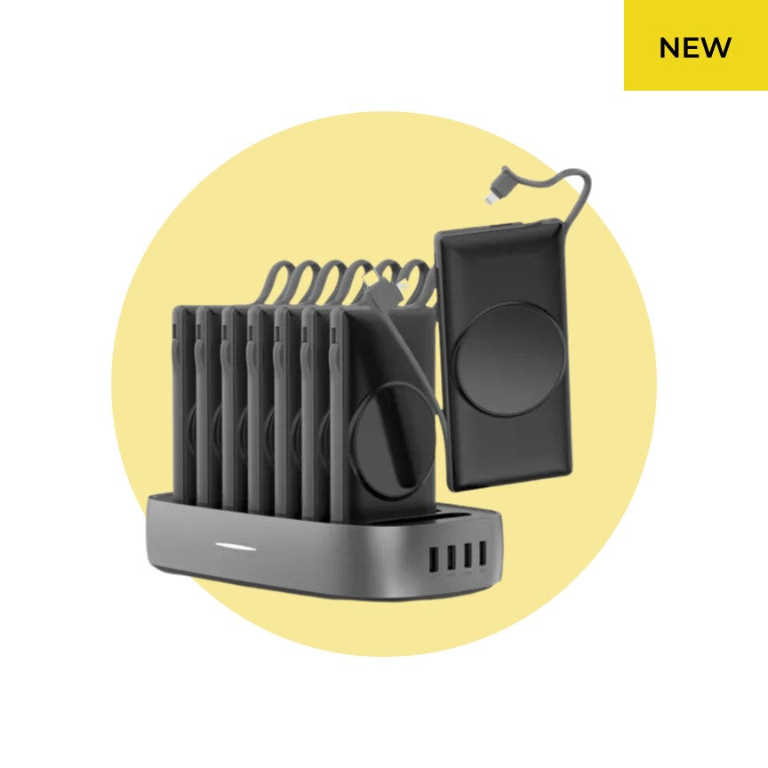 8 Qi MagSafe 10000mAh Power Banks with Touch Charge Docking Station - CHARGit Store