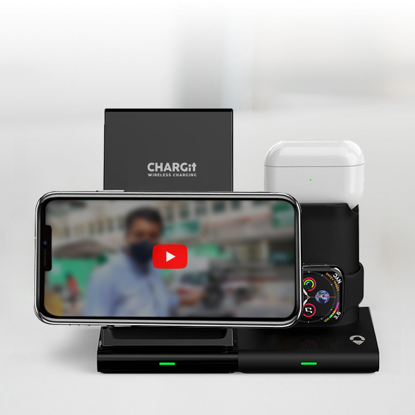 Apple Ultra II Fast Qi Wireless Multi Charger For iPhone, iWatch & AirPods - CHARGit Store