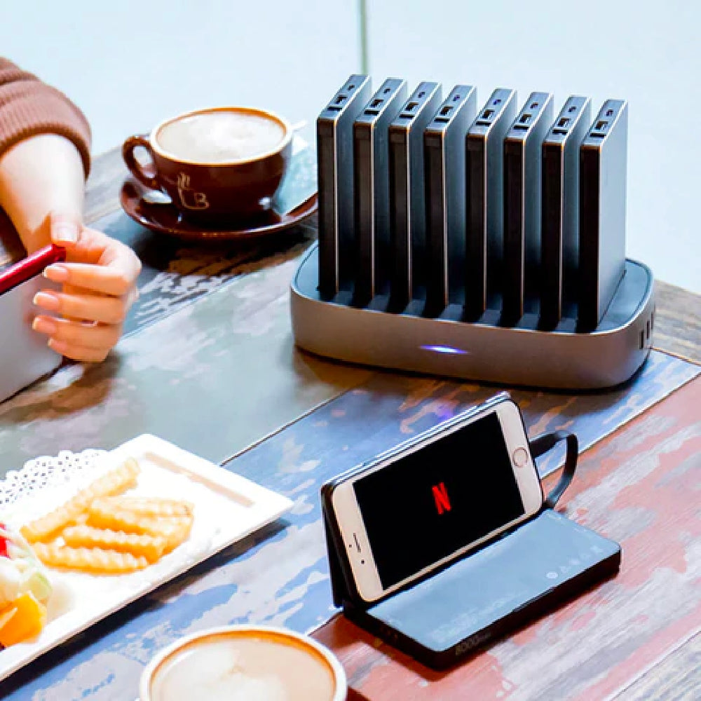 8 Multi Charging 8000 mAh Power Banks with touch charge Docking Station - CHARGit Store