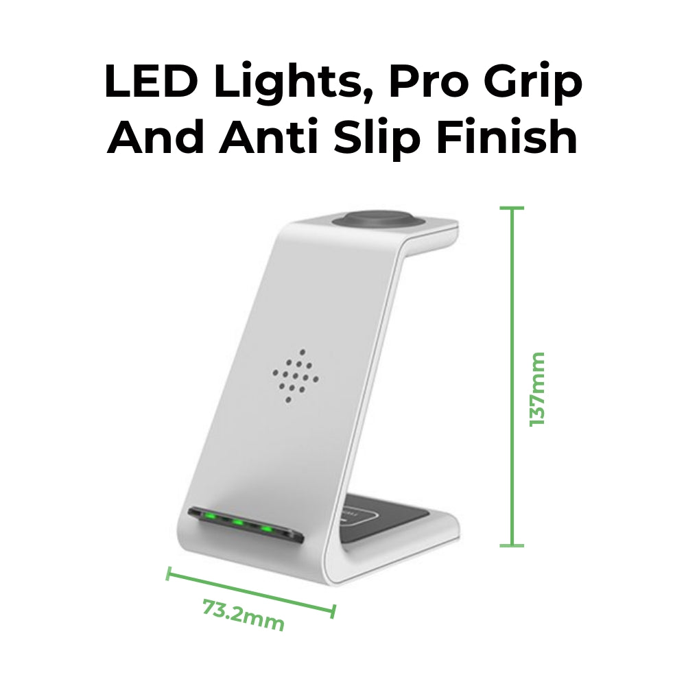 Apple Ultimate Qi Wireless Multi Charger For iPhone, iWatch, AirPods & all Qi Devices - CHARGit Store