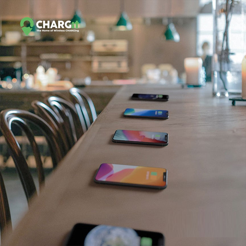 Invisible Under Surface Wireless Charger For Furniture. Compatible for all Apple, Samsung &amp; any Qi Device - CHARGit Store