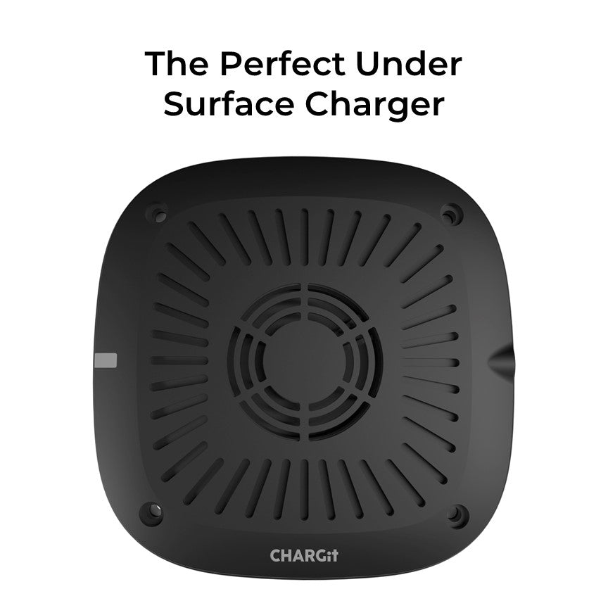 Invisible Under Surface Wireless Charger, for all Apple, Samsung &amp; any Qi Device - CHARGit Store