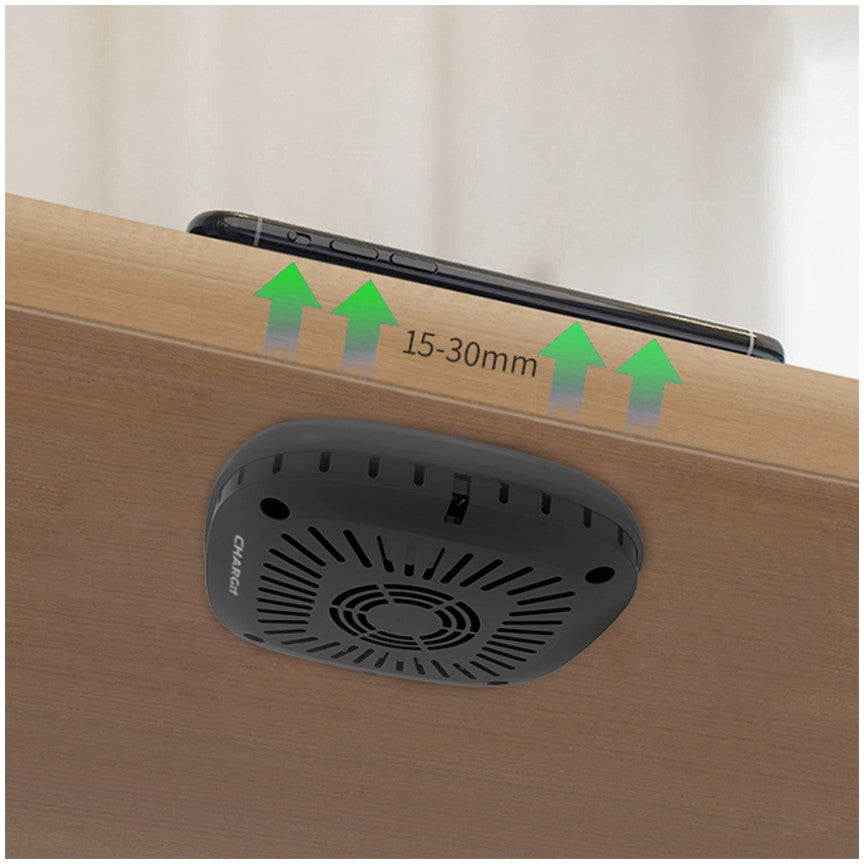 Invisible Under Surface Wireless Charger, for all Apple, Samsung & any Qi Device - CHARGit Store