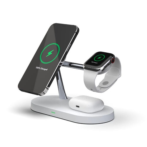 Apple 4-in-1 Qi MagSafe Wireless Multi Charger For iPhone, iWatch & AirPods - CHARGit Store