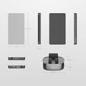 2 Multi Charging 8000 mAh Power Banks with wireless Charging Docking Station