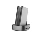 2 Multi Charging 8000 mAh Power Banks with wireless Charging Docking Station