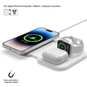 Apple Compact Deluxe Trio Qi MagSafe Wireless Multi Charger