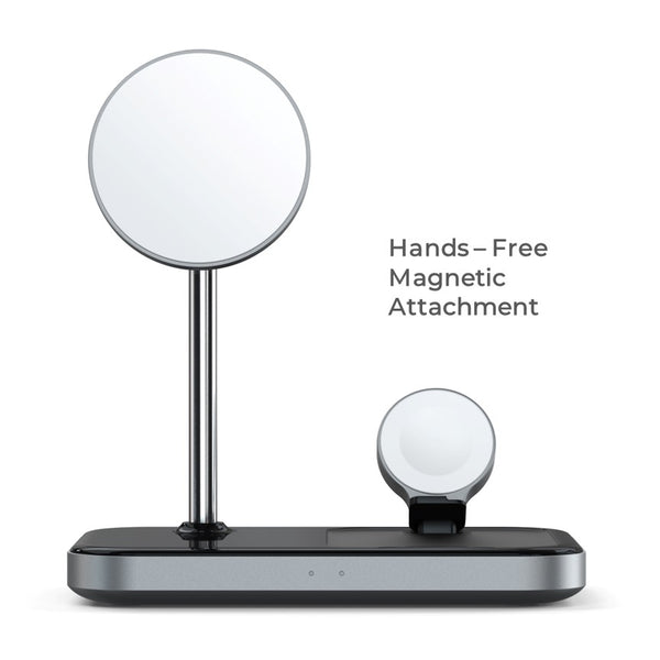Satechi Apple 3in1 Qi MagSafe Wireless Multi Charger