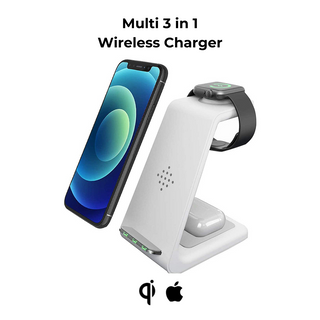 Apple Ultimate Qi Wireless Multi Charger For iPhone, iWatch, AirPods & all Qi Devices - CHARGit Store