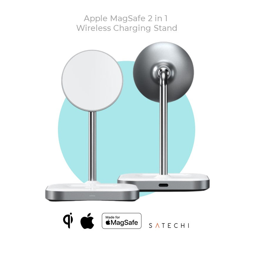 Satechi Apple 2in1 Qi MagSafe Wireless Multi Charger CHARGit Store