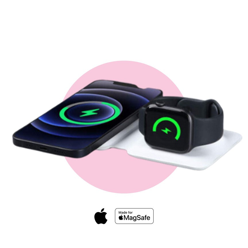 Apple Duo Qi MagSafe Charger for all iPhone, Watch, AirPods