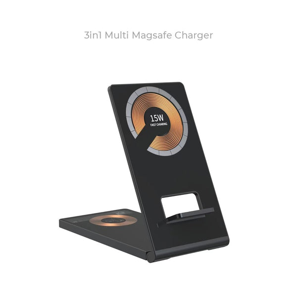 Apple Dual 15W MagSafe Coil 3in1 Wireless Multi Charger - CHARGit Store