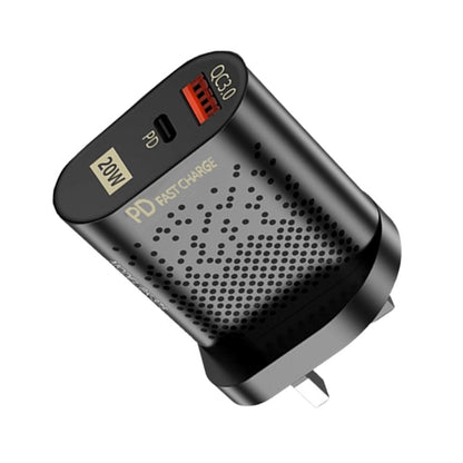QC3 20 Watts Wall Plug for Fast Multi Charging USB-C PD &amp; USB-A - CHARGit Store