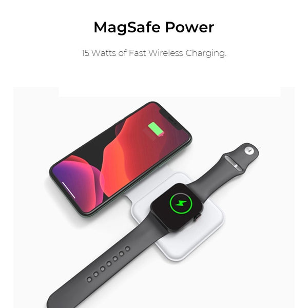 Apple Duo Charger for all iPhone, iWatch, & AirPods - CHARGit Store